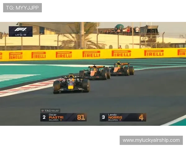 阿布扎比站诺里斯出站后连续超越，迅速回到前三争夺行列